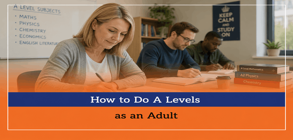 How to Do A Levels as an Adult