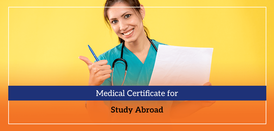 Medical Certificate for Study Abroad