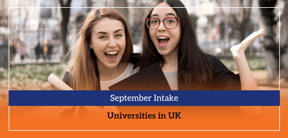 September Intake Universities in UK