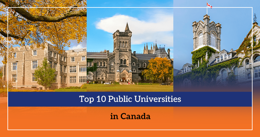 Top 10 Public Universities in Canada