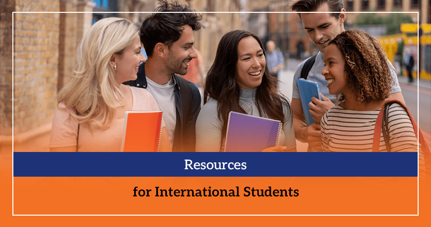 Resources for International Students