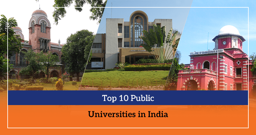 Top 10 Public Universities in India