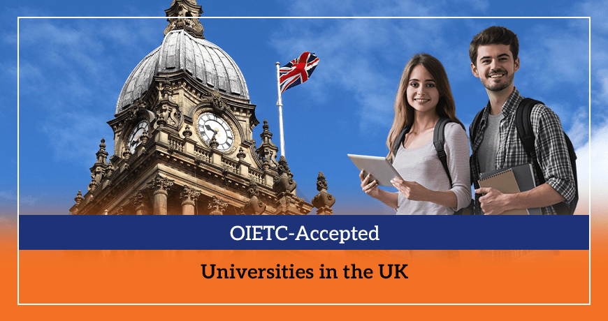 OIETC-Accepted Universities in the UK