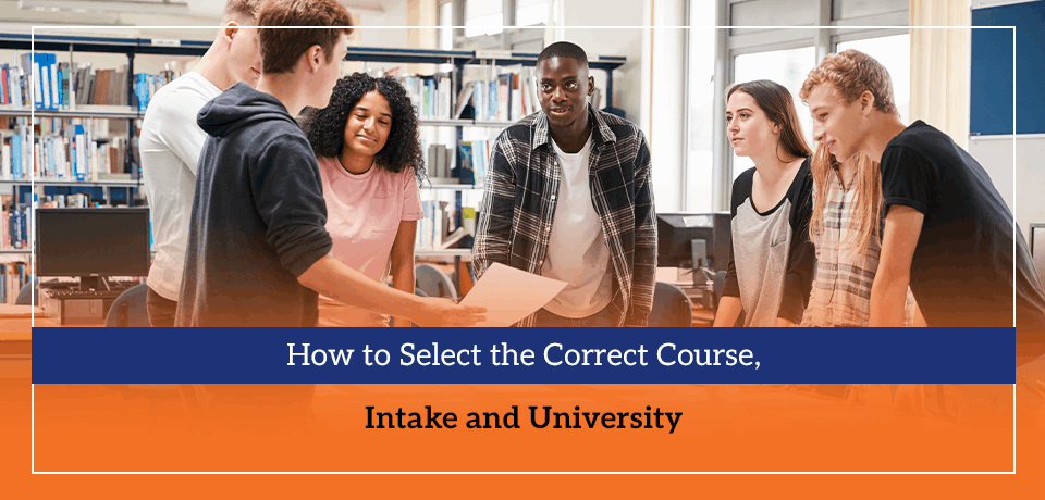 How to Select the Correct Course