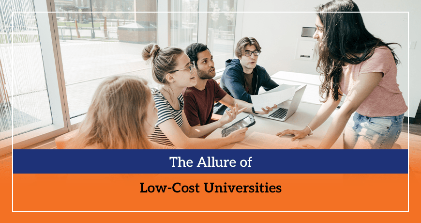 The Allure of Low-Cost Universities