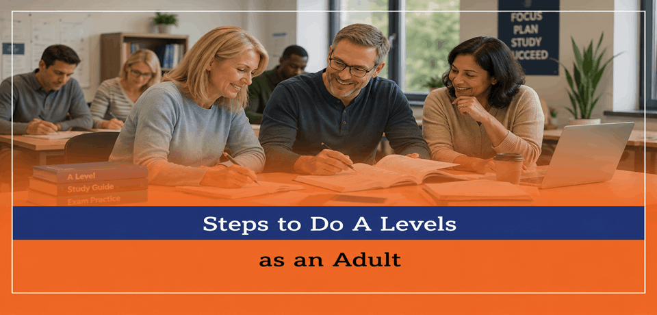 Steps to Do A Levels as an Adult
