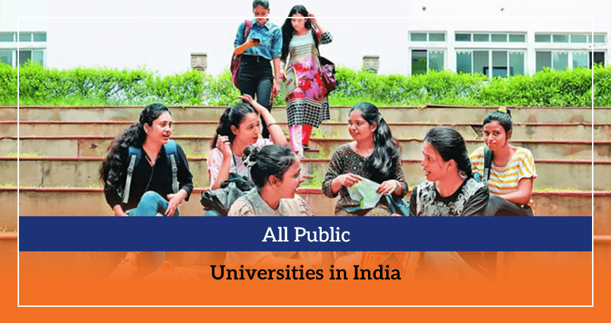 All Public Universities in India