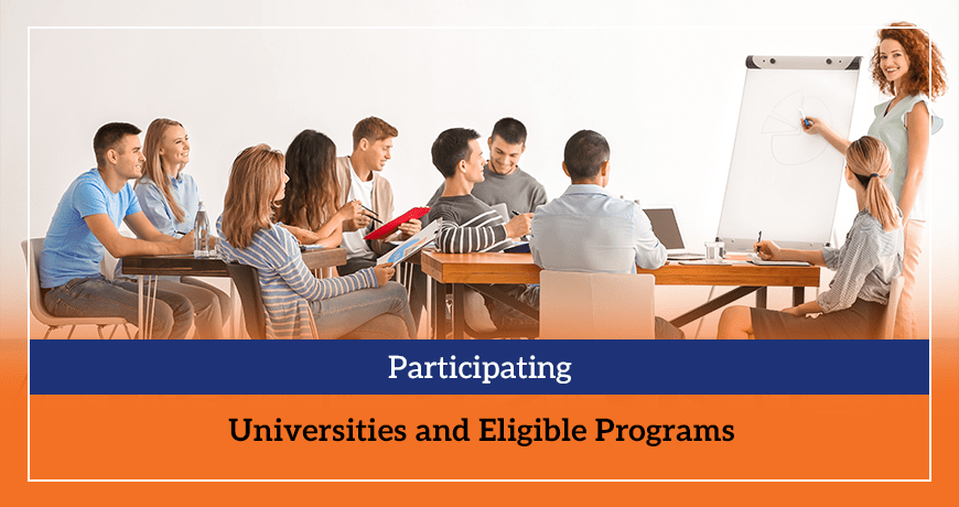 Participating Universities and Eligible Programs