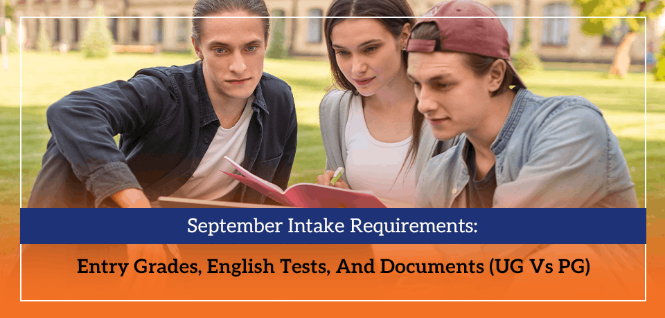 September Intake Requirements
