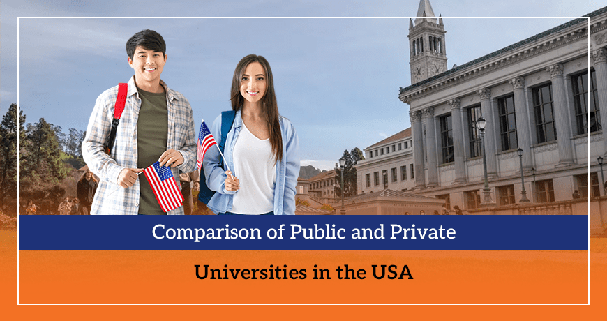 Comparison of Public and Private Universities in the USA