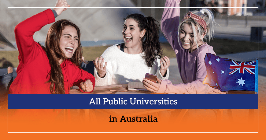 All Public Universities in Australia