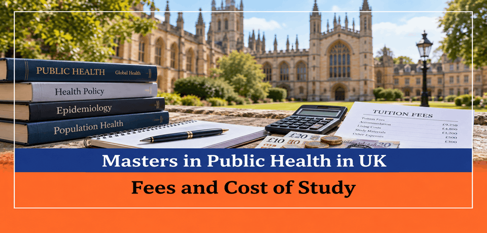 Masters in Public Health in UK Fees and Cost of Study