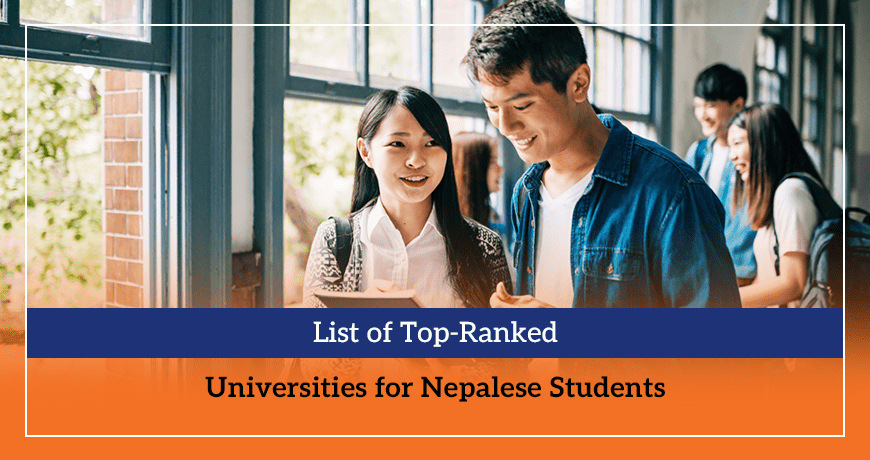 List of Top-Ranked Universities for Nepalese Students