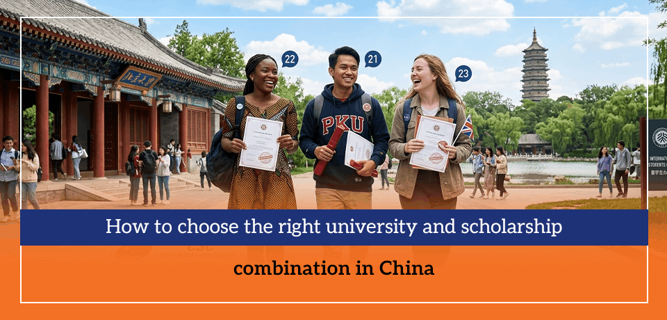 How to choose the right university and scholarship combination in China