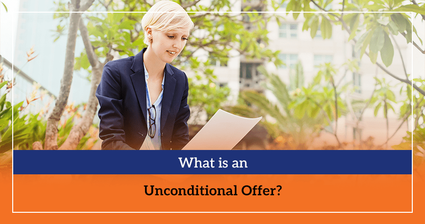 What is an Unconditional Offer