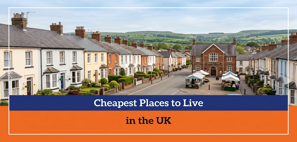 cheapest places to live in the UK