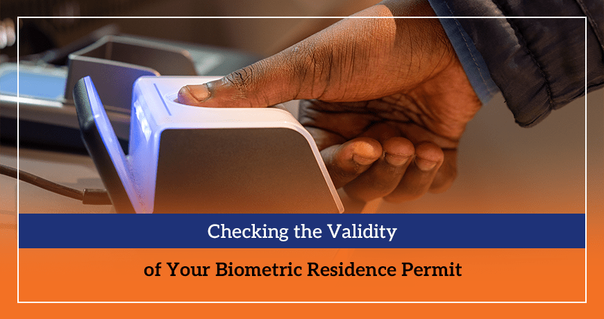 Checking the Validity of Your Biometric Residence Permit