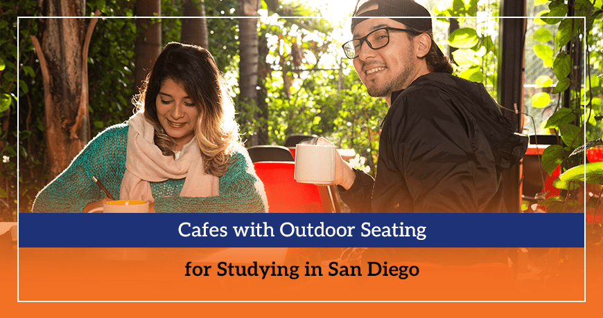 Cafes with Outdoor Seating for Studying in San Diego