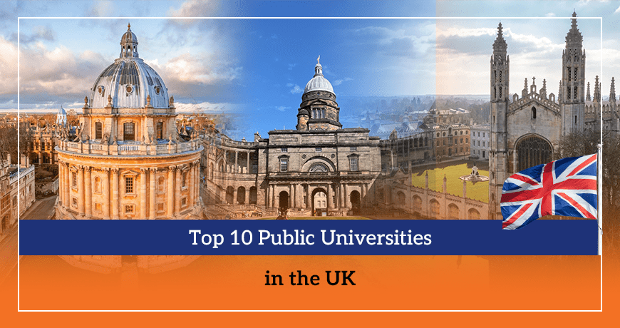 Top 10 Public Universities in the UK