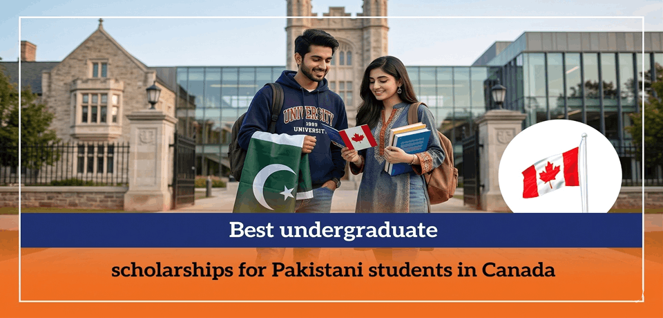 Best undergraduate scholarships for Pakistani students in Canada