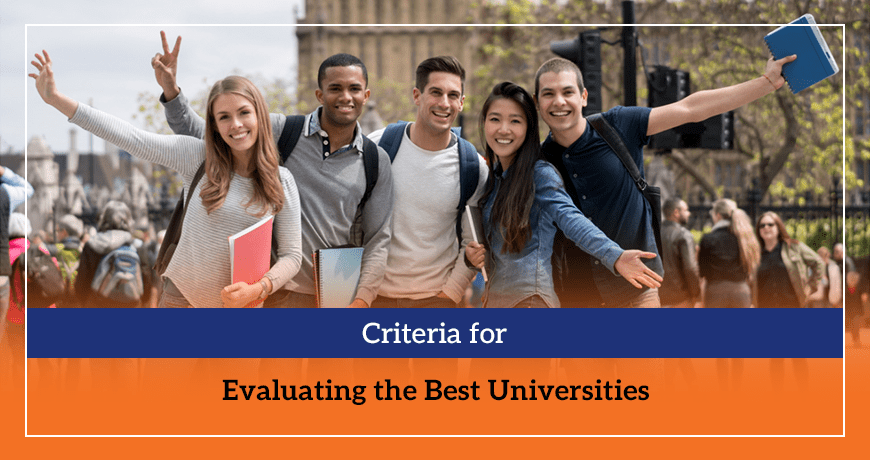 Criteria for Evaluating the Best Universities